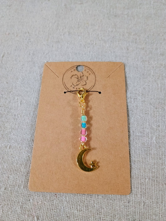 Moon & Star Clip-On Charm