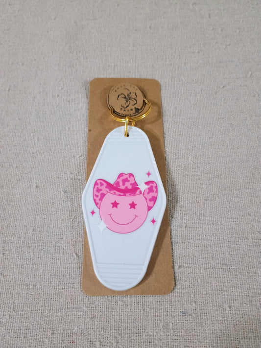 Retro Motel Keychain