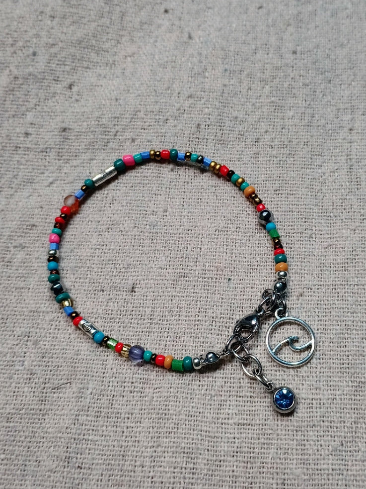 Colorful summer bracelet