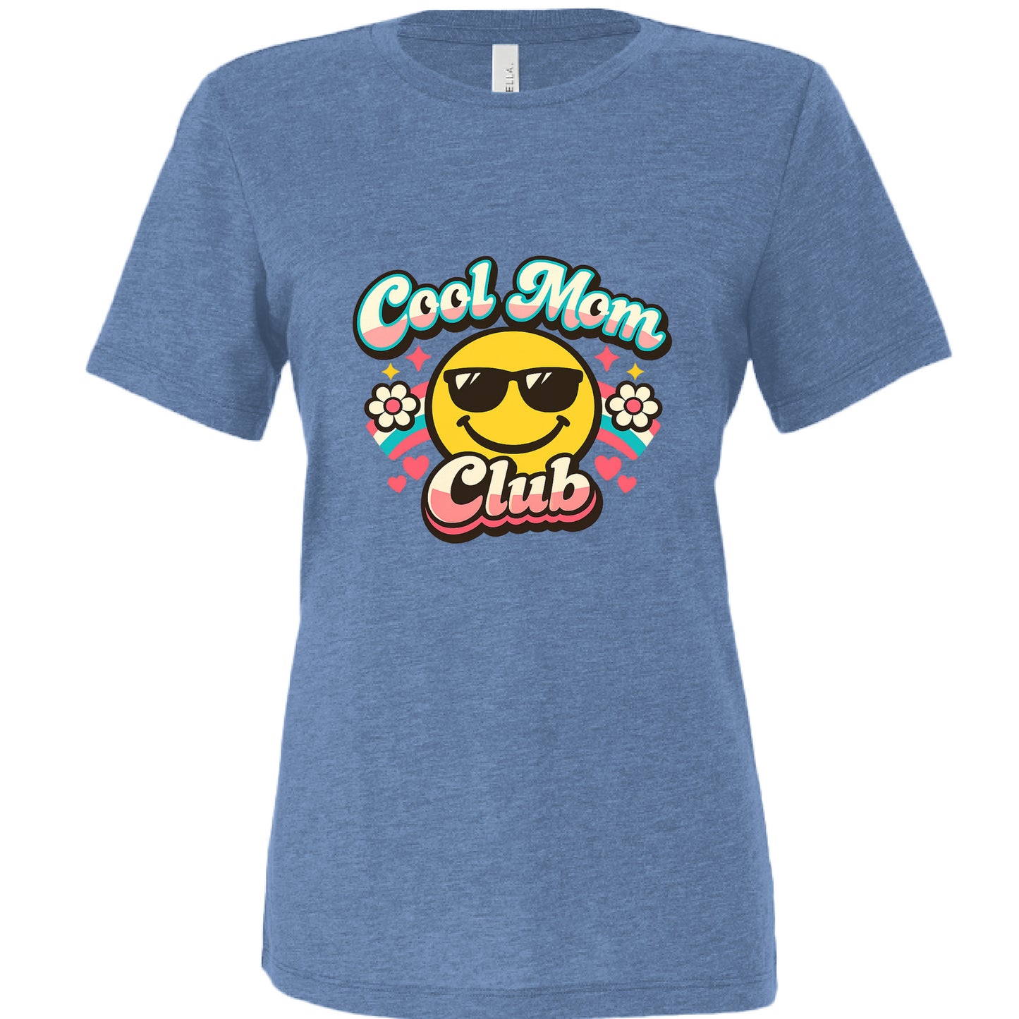 Blue Triblend - 6413 - FRONT