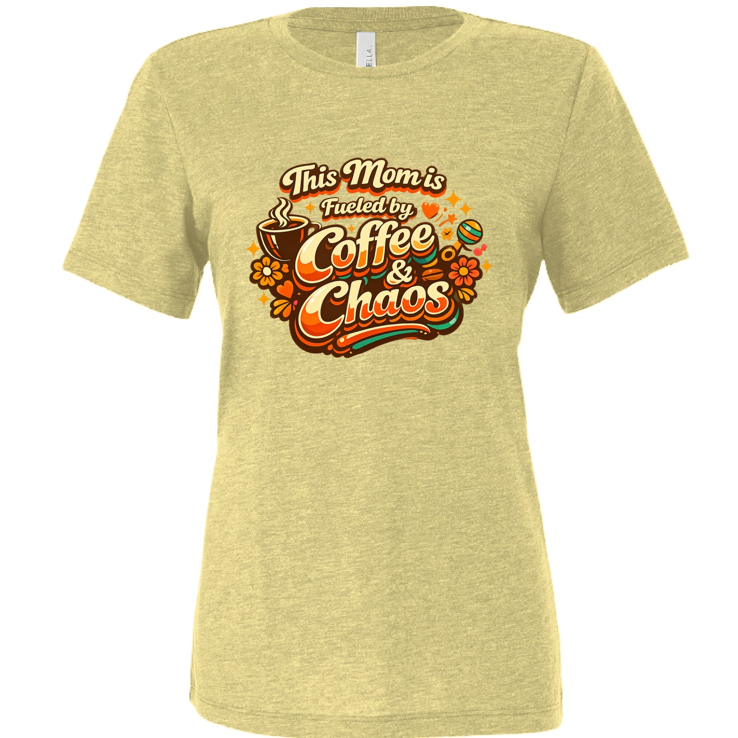 Pale Yellow Triblend - 6413 - FRONT