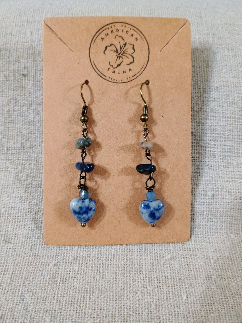 Heartfelt Harmony Natural Stone Earrings