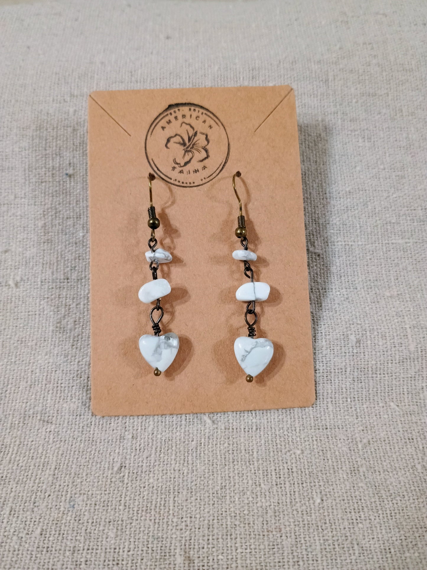 Heartfelt Harmony Natural Stone Earrings