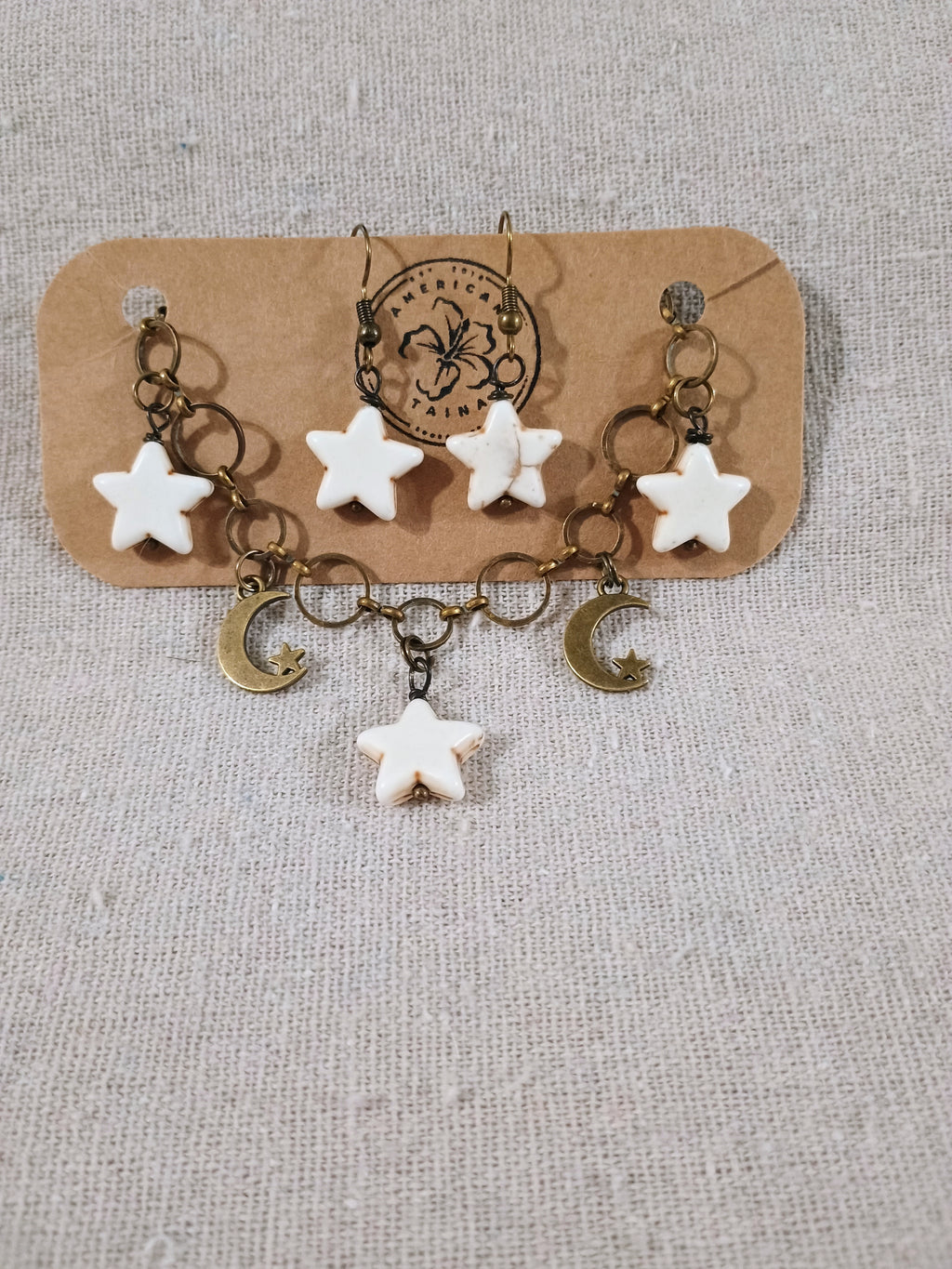 Celestial Dreams Brass Jewelry Set
