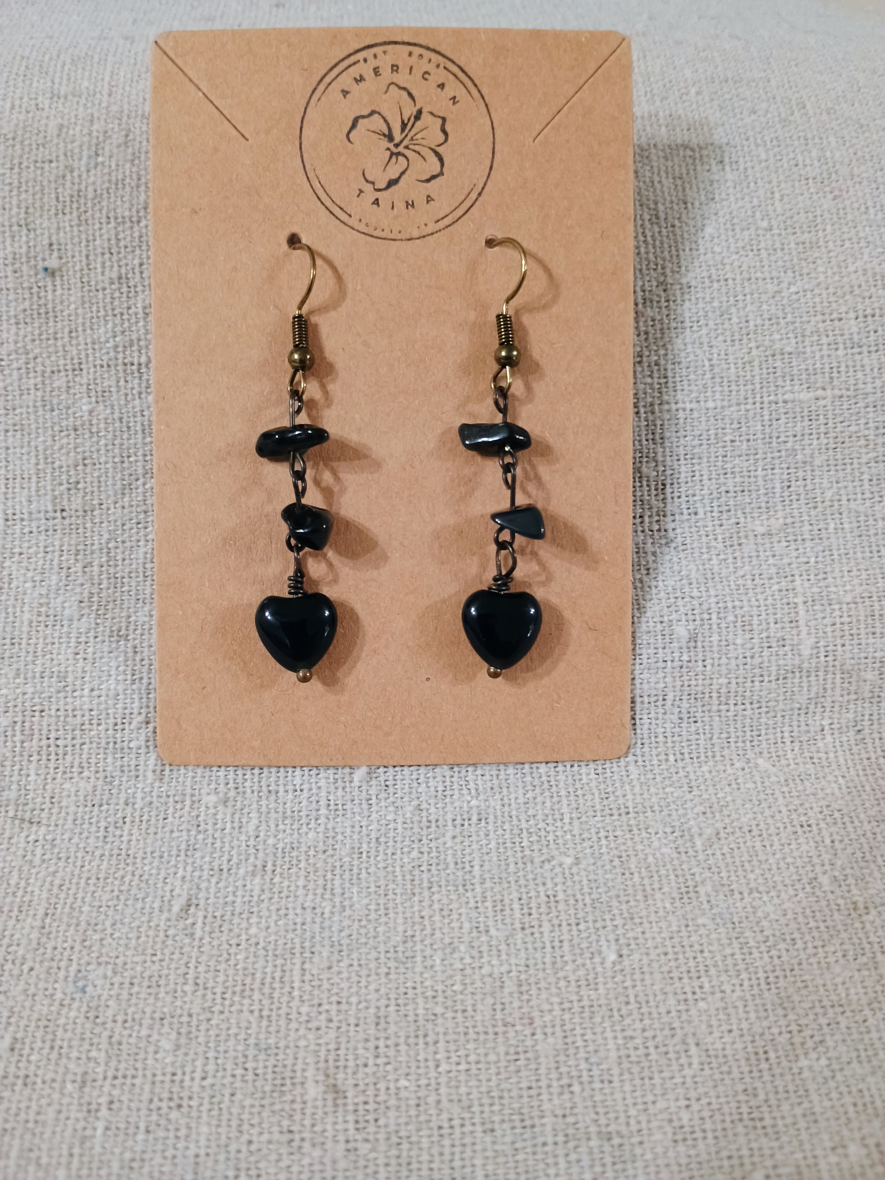 Heartfelt Harmony Natural Stone Earrings